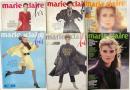 (仏文)雑誌MARIE CLAIRE+MARIE CLAIRE BIS 　1981～1984年内6冊