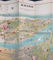 (地図)新潟市とその周辺　昭和29年10月1日現在