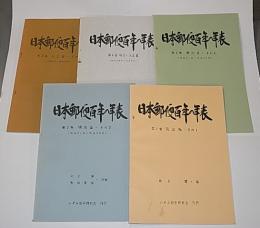 日本郵便百年の年表　第1～5巻