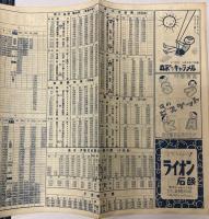 時間表　1953年1月改正号　(北海道)
