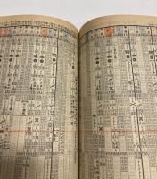 交通公社の全国小型時刻表　1972年10月