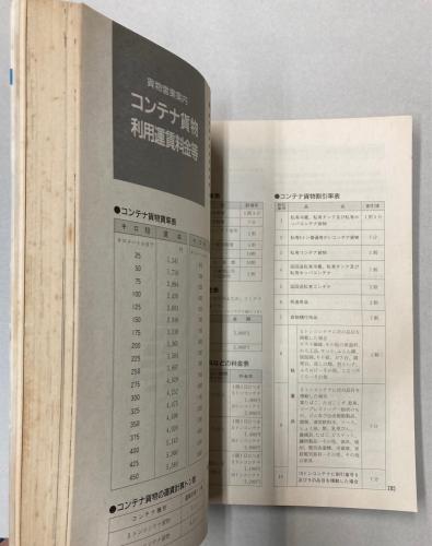 ◎【貨物時刻表】 平成2年 3月ダイヤ改正 （1990年）JR