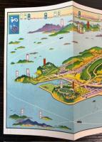 仁川　　鳥瞰図(吉田初三郎)