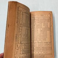 交通公社の全国時刻表　1964年8月(昭和39年)