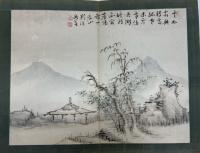 呉鎮(呉仲圭)山水画帖(仮題)