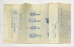 (チラシ)　スピード衛生鍋説明書(　水「イラズ」鍋)