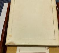 日本の眼鏡　長岡博男著　表紙硝子絵・口絵木版画:川上澄生