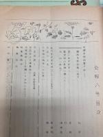 東京女子大学同窓会　関西支部　会報　1～4・8号　5冊で
