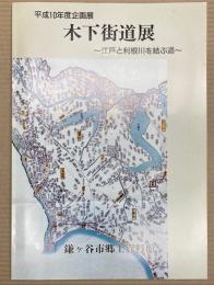 (企画展) 木下街道展　江戸と利根川を結ぶ道
